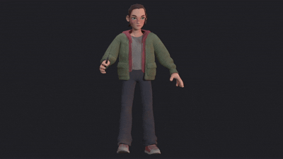 Modelado 3D Ellie